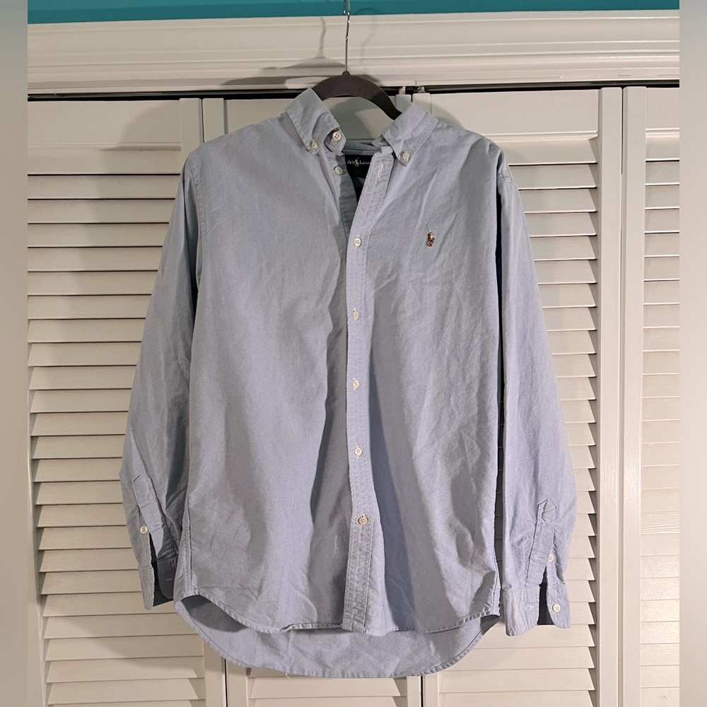Ralph Lauren Blue Oxford, size - 20